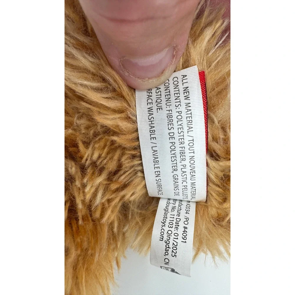 Douglas The Cuddle Toy Goldendoodle Labradoodle Plush Dog Ginger Shaggy